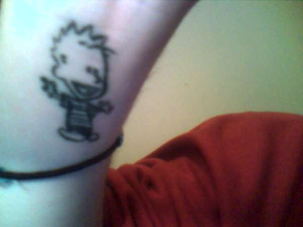 Calvin tattoo