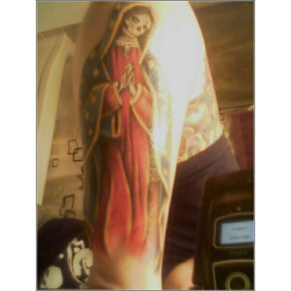 Scary Mary tattoo