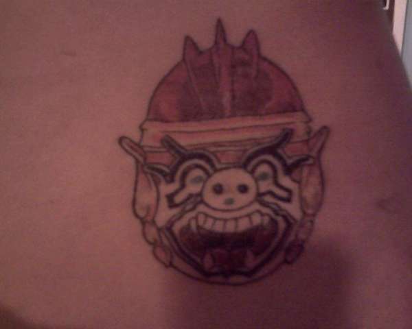 Still scabbing tattoo