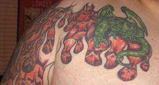 gargoyle protector tattoo