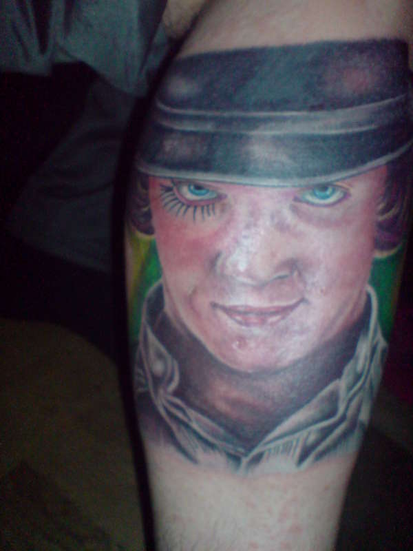 Alex from a clockwork orange tattoo