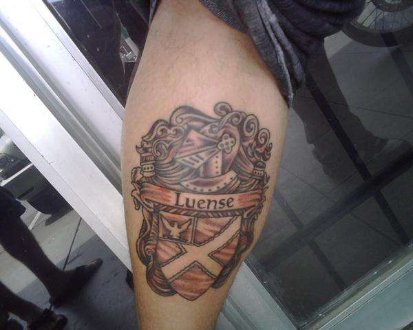 My Family Crest Tattoo tattoo