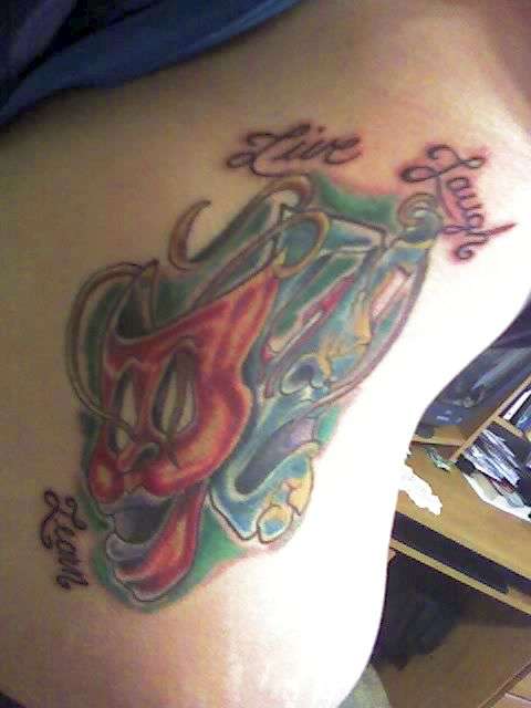 Finished Ribs tattoo