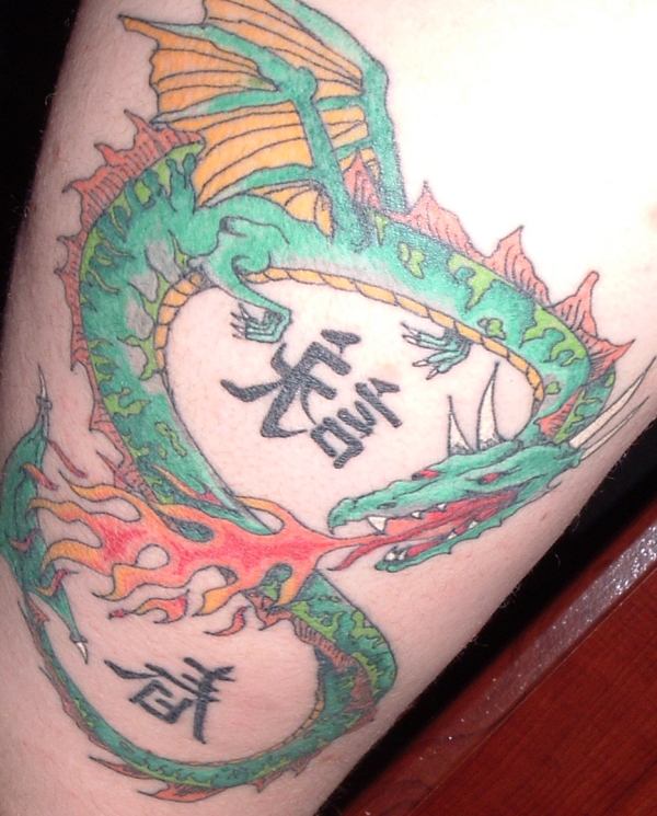 Enter The Dragon tattoo
