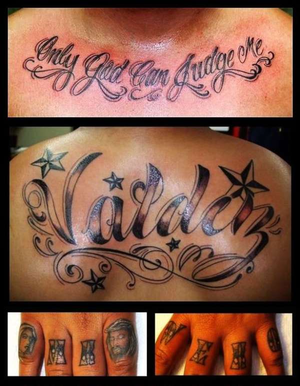 LETTERING tattoo