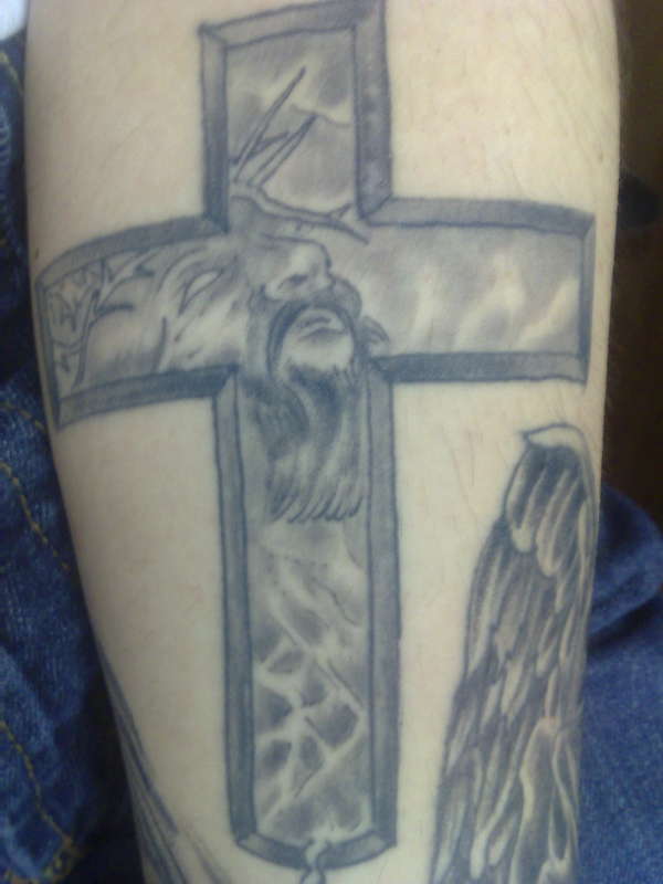 Jesus Cross tattoo