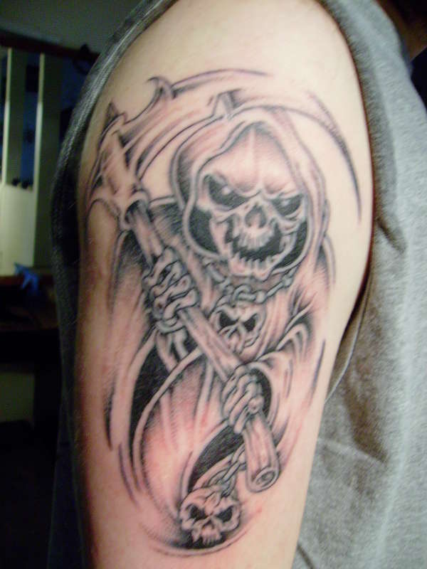 Baby Reaper tattoo