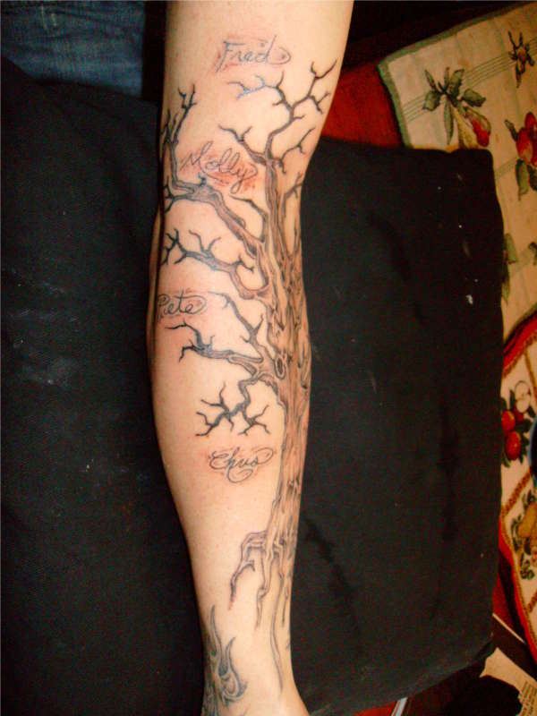 Family Tree 2 tattoo