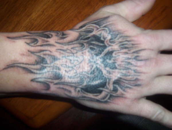 Family Tree Hand tattoo