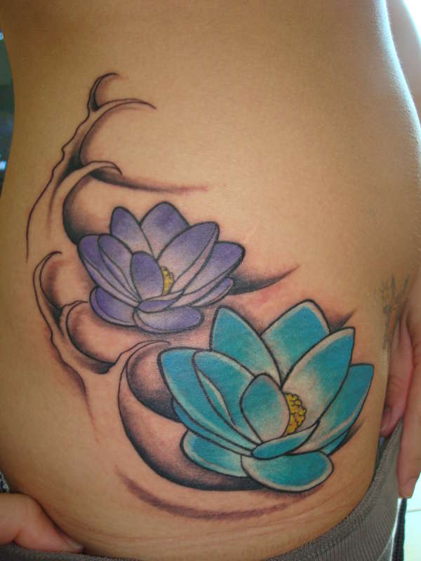 Lotus Flowers tattoo