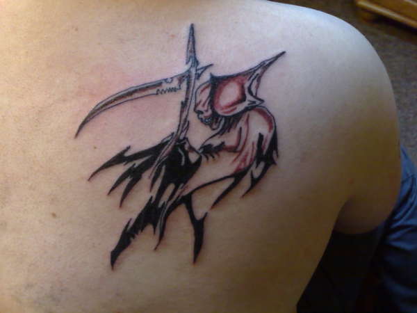 reaper tribal tattoo