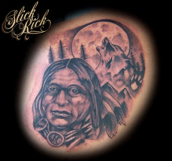 SLICKRICK tattoo