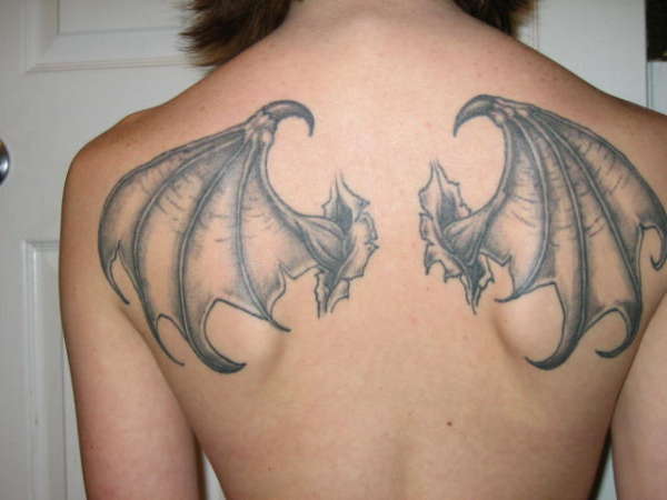 wings tattoo