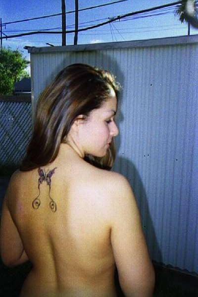 butterfly tat tattoo