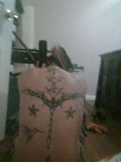 my entire back tattoo