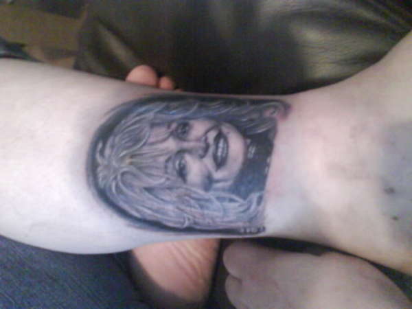 Dolly Parton tattoo