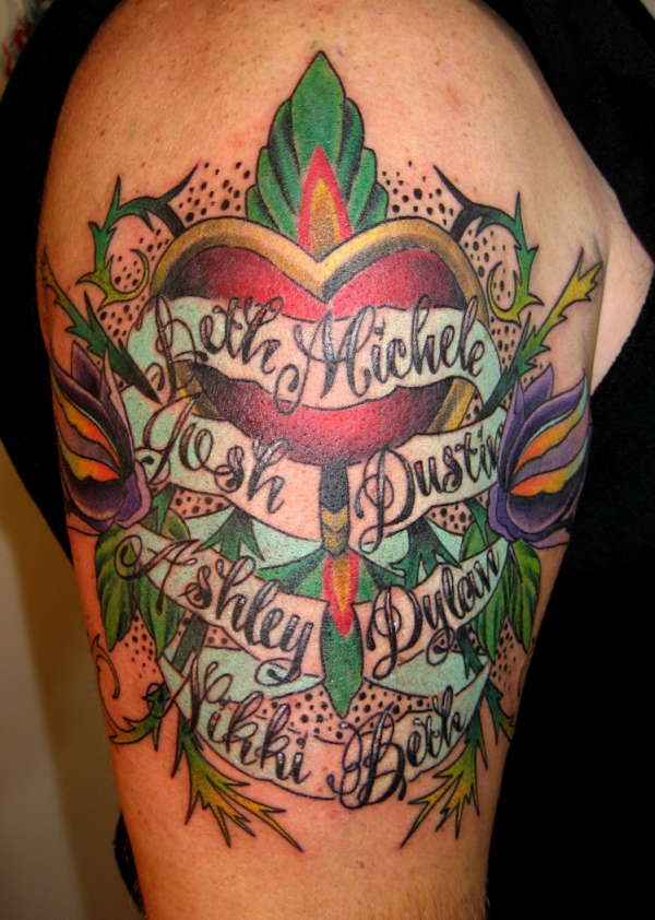 Family Tribute tattoo
