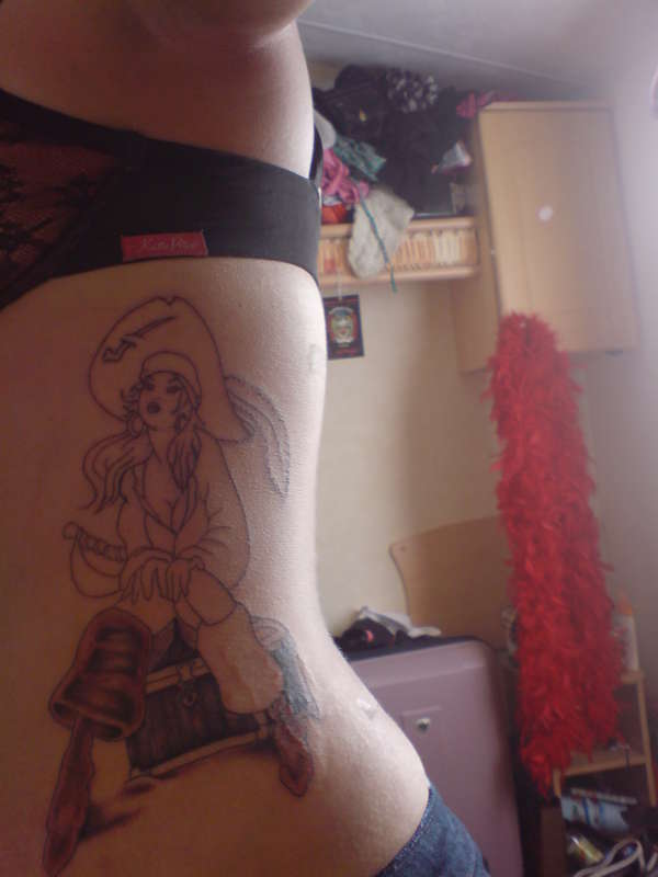 Pirate Girl tattoo