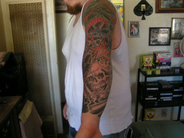 My left sleeve. tattoo