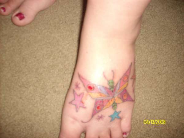 my foot tattoo tattoo