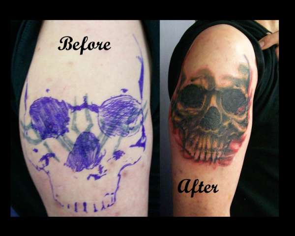 skull tattoo