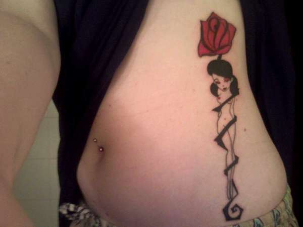 Goth Lady tattoo