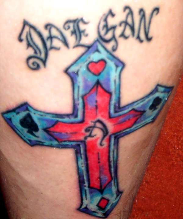 My son's name tattoo