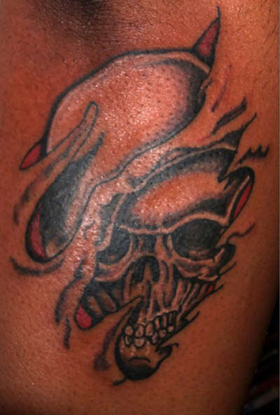 skull tattoo