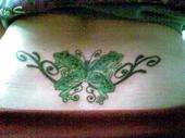 Frog n Butterfly tattoo