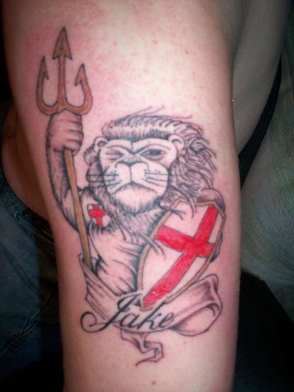 Good old ENGLAND ! tattoo