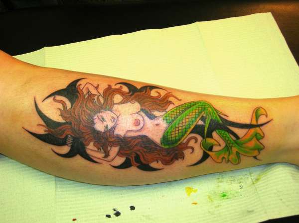 MY MERMAID TATOO AND COVER UP tattoo