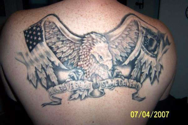 ALL GAVE SOME..SOME GAVE ALL tattoo