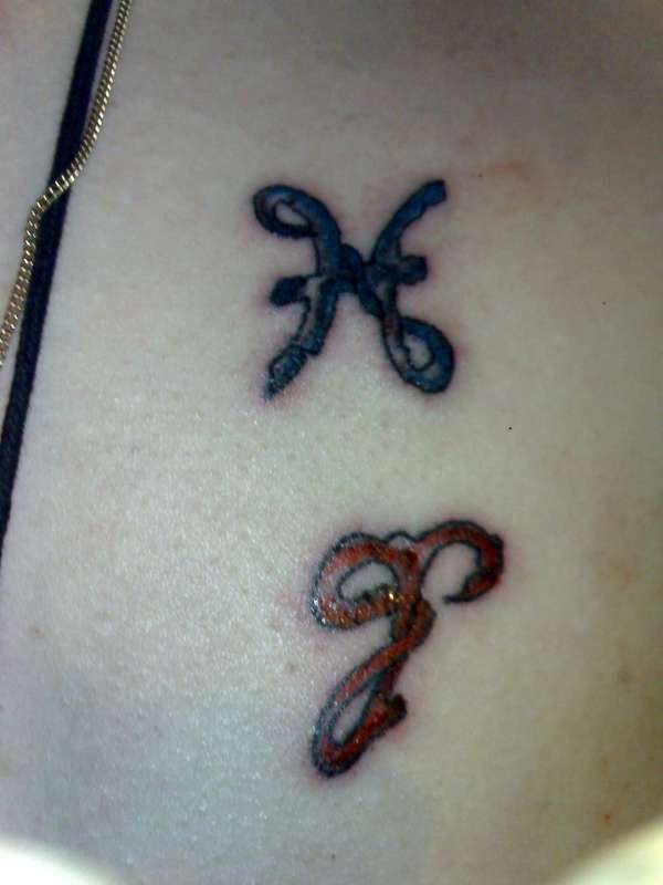 aries and pisces tattoo