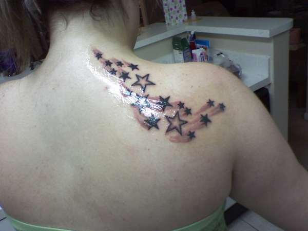 shooting stars tattoo