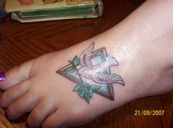 trinity dove tattoo
