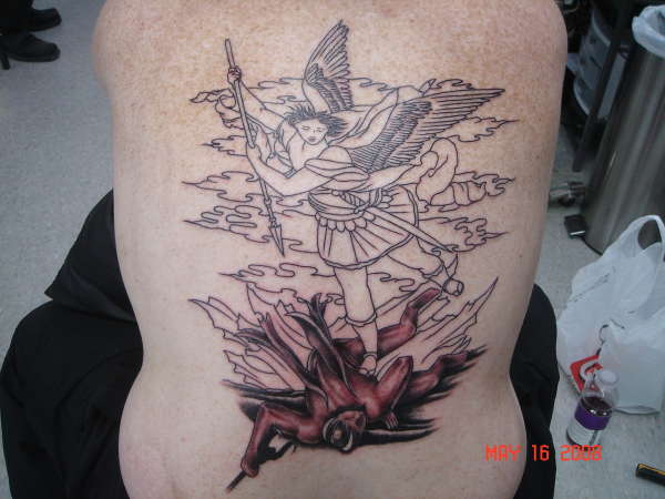 good vs evil 1 tattoo