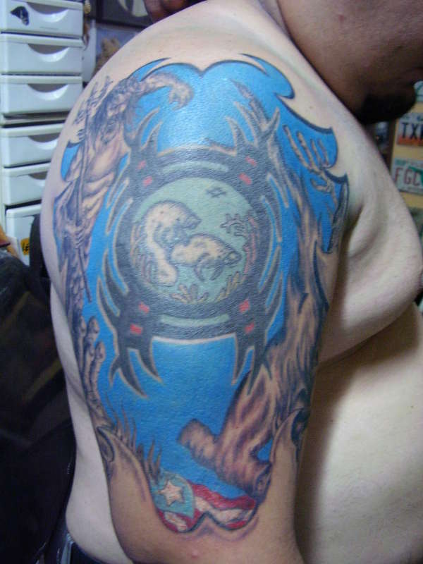 marine world tattoo
