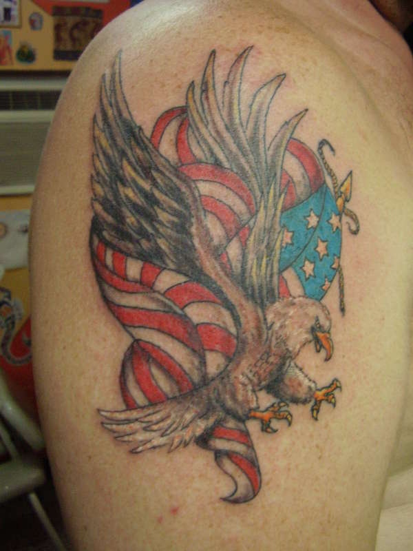 patriotic symbol tattoo