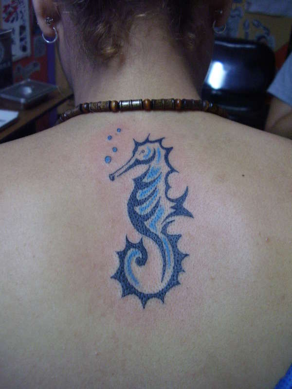 sea horse tattoo