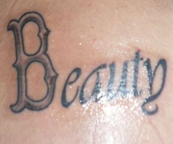 Boston Beauty tattoo