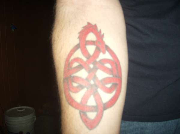 celtic dragon tattoo