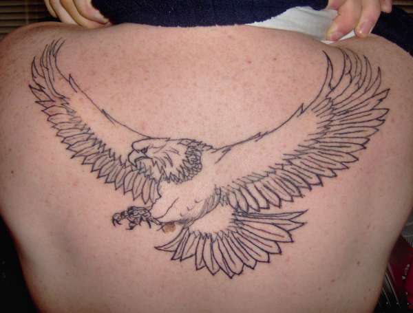 golden eagle tattoo