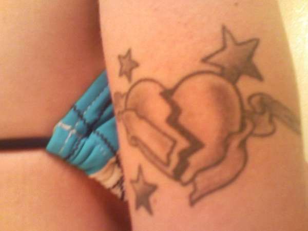 Broken Heart tattoo