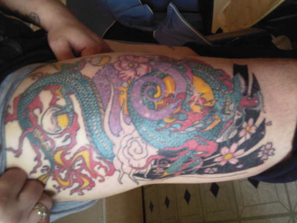 Dragon  on My Bro! tattoo