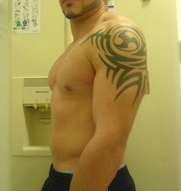"Strength" Tribal tattoo