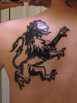 lion of judah tattoo