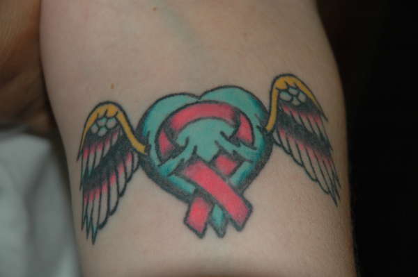 Angel Awareness tattoo