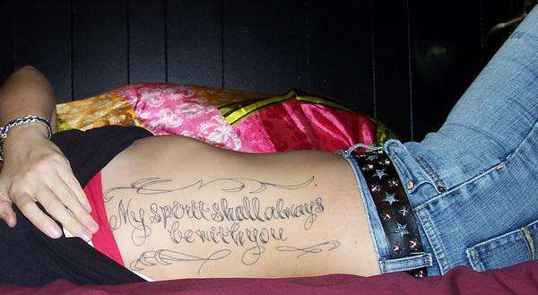 In memory of my father tattoo