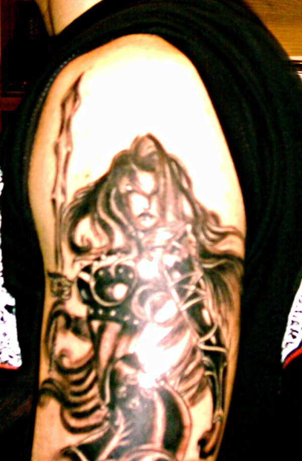 Lady Death tattoo