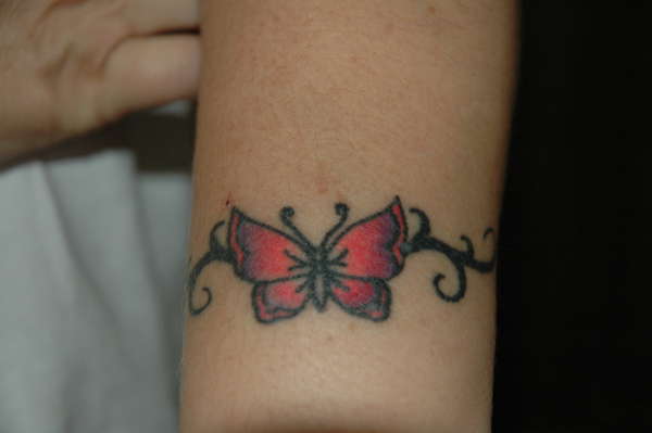 butterfly again tattoo